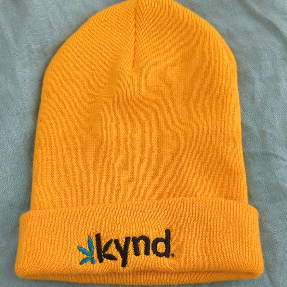 Kids' Orange Beanie Hat